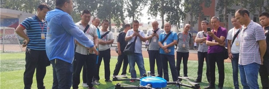 2019年9月河北智飛開展省新型職業(yè)農(nóng)民培育農(nóng)村“農(nóng)機手”植保無人機項目培訓課程